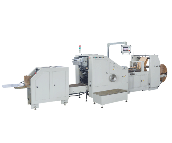 LSB-200 High Speed Auto Kraft Paper Square Bottom Paper Bag Making Machine