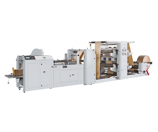 LMD-600+LST-4700 Automatic High Speed Flexo Printing Paper Bag Making Machine