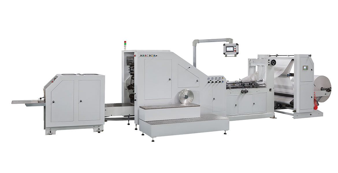 LSB-450 Roll Feeding Auto Square Bottom Paper Bag Making Machine