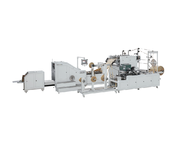 LSB-330-F Fully Automatic Roll Fed flat rope Handle Paper Bag Machine