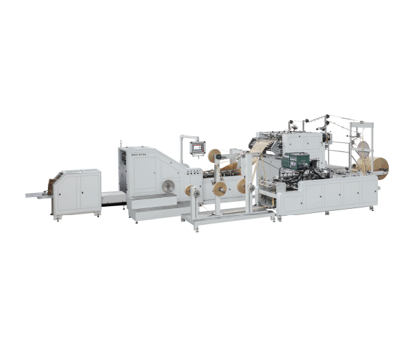 LSB-450XL-F Fully Automatic Roll Fed flat rope Handle Paper Bag Machine